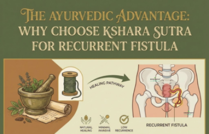 Why Kshar Sutra is the Ultimate Cure for Recurrent Fistula : The Ayurvedic Advantage: